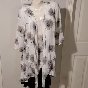 Christine Phillipe Floral Airy Blouse
